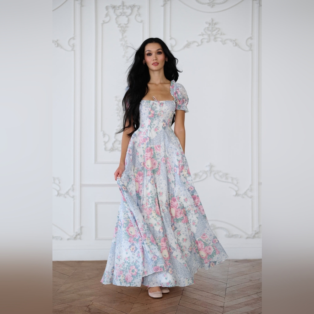 Selkie Sz Small The Picnic Blanket Garden Party Gown